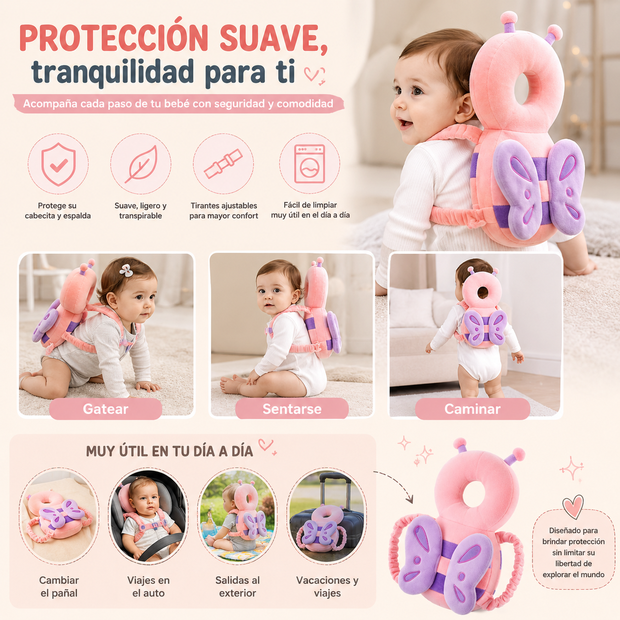 Protector de Cabeza para Bebés™