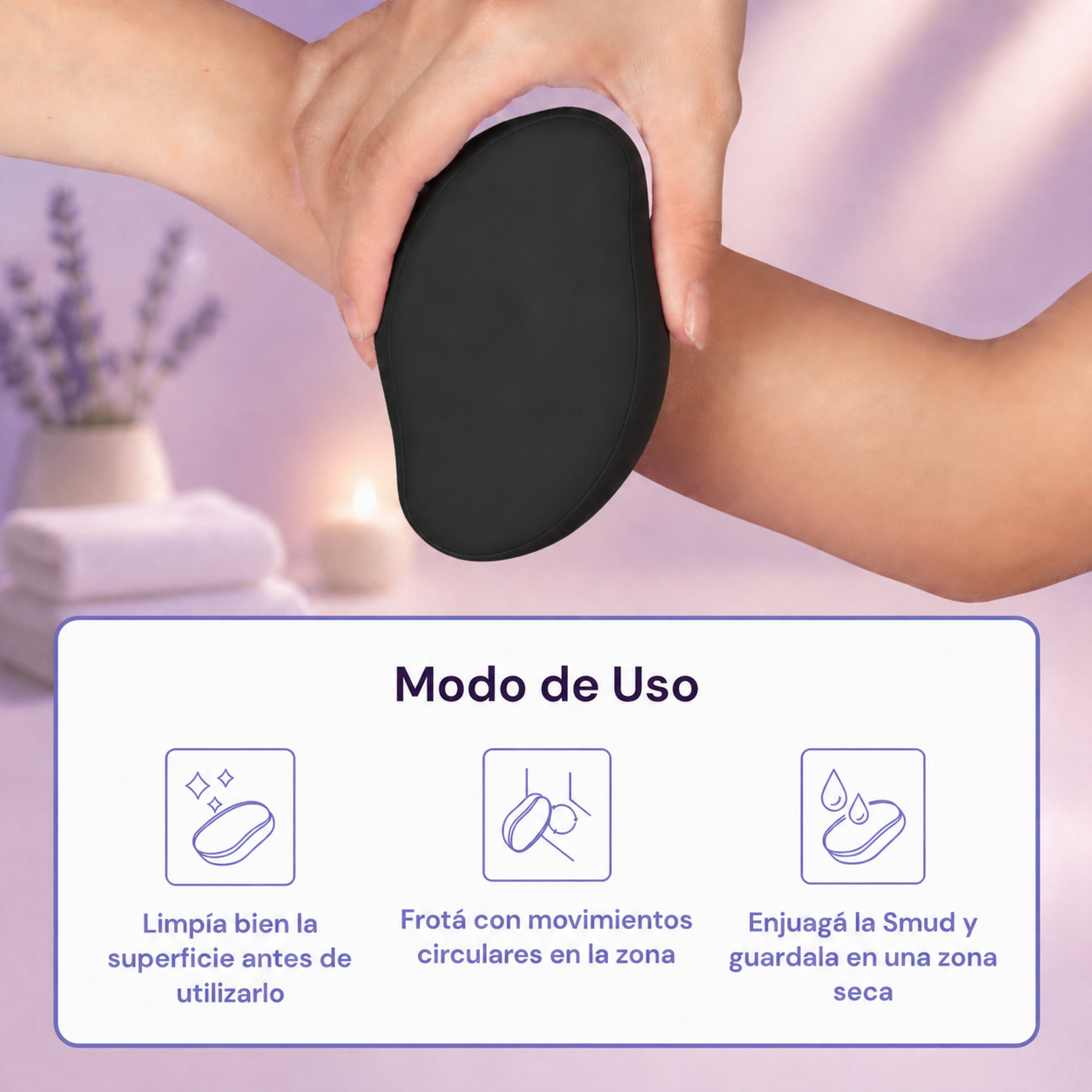 Esponja Depiladora ™ | Piel suave sin cuchillas ni irritación