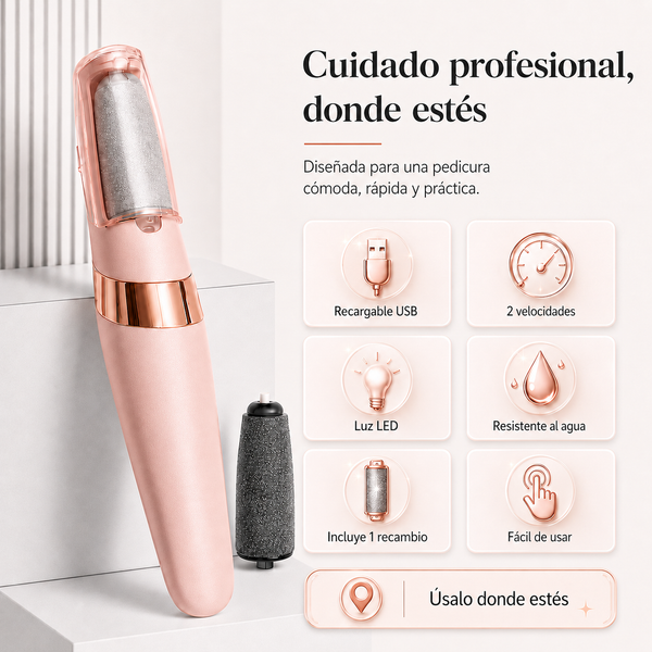 Suavizador de Pies Eléctrico con luz LED™